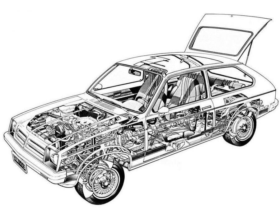  Chevrolet Chevette 3-Door 1975 года  (US) (фото 2 из 5)